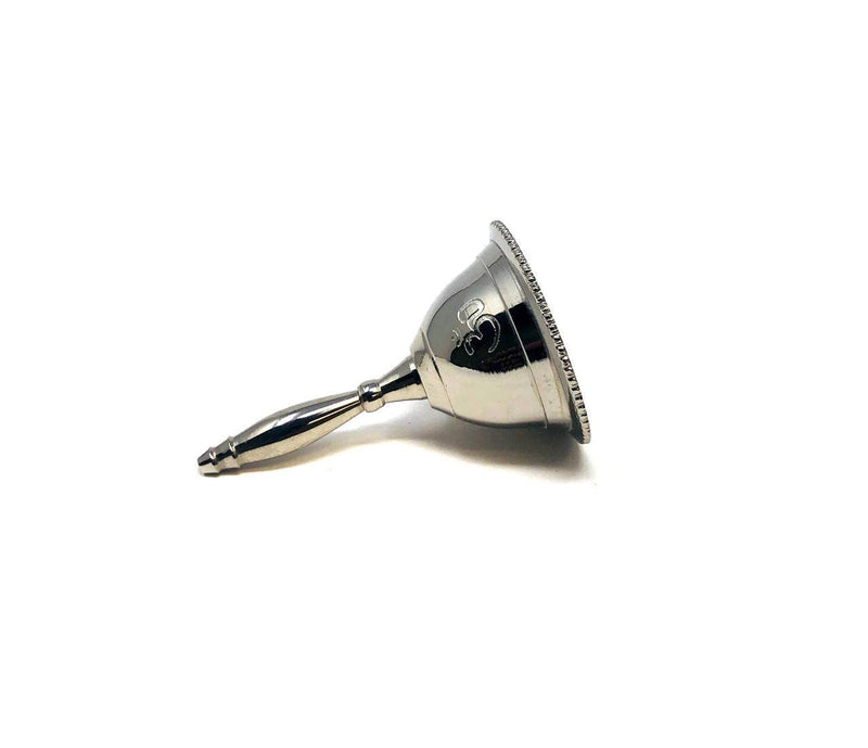 Brass Altar Bell Om 3 inch-zoom-