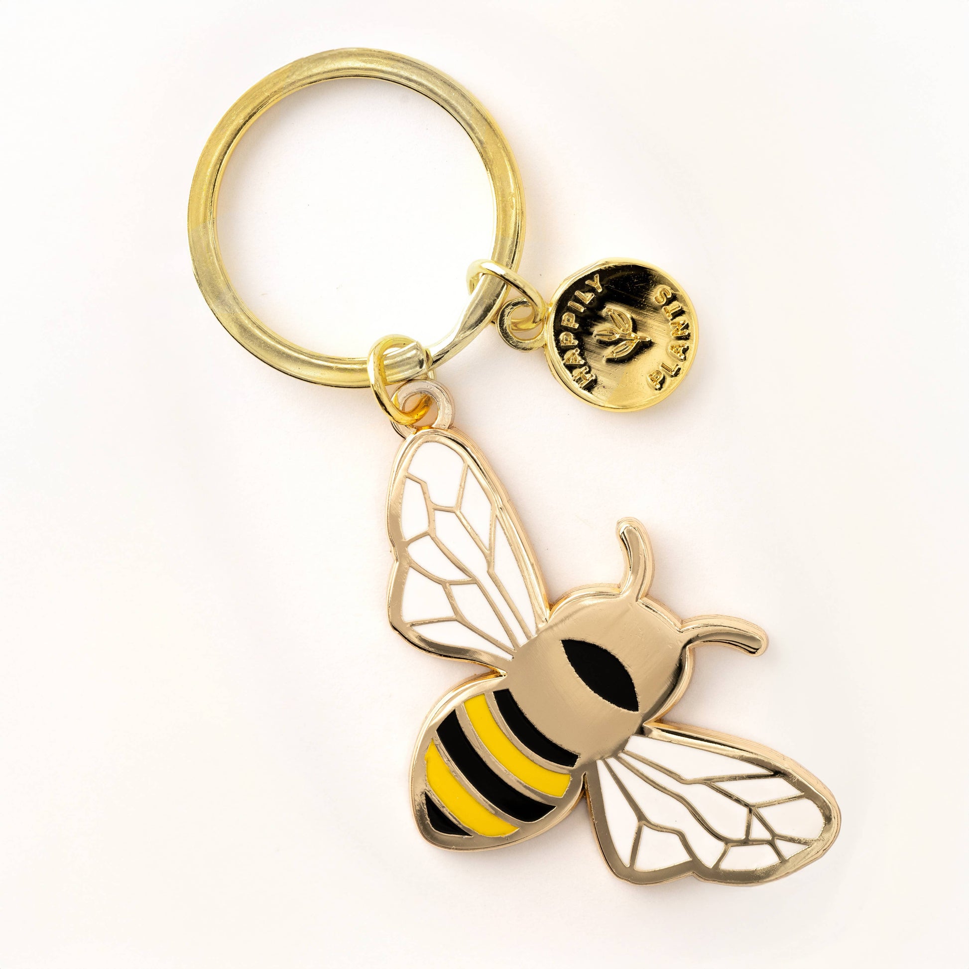 Queen Honey Bee Keychain Bag Charm, Garden Bee Gifts-4