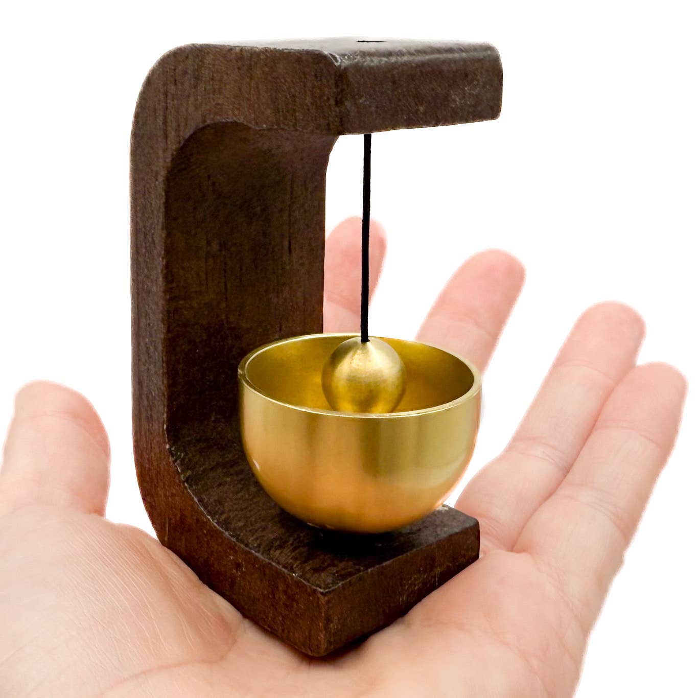 Door Chime Dark Wood