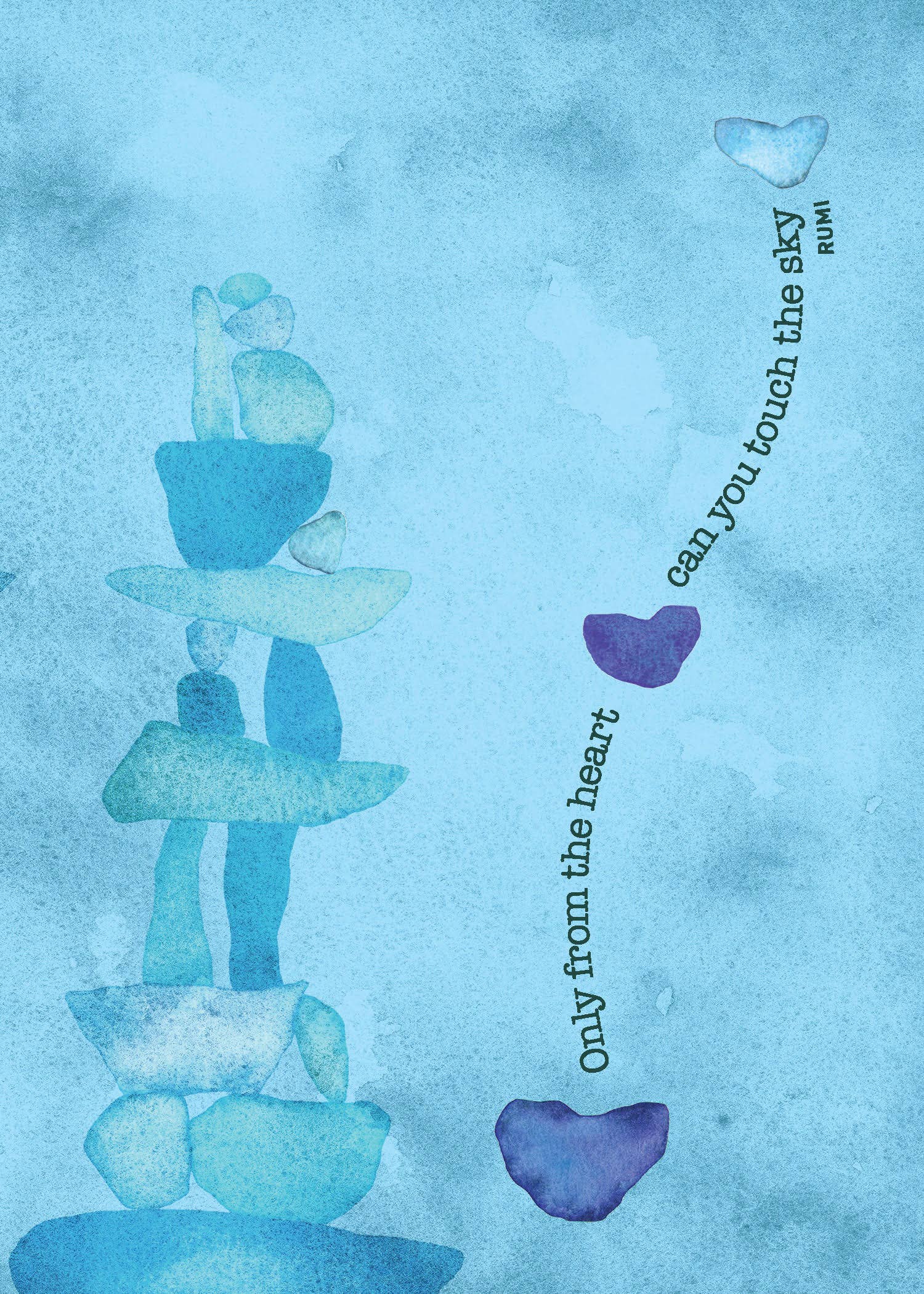 CAIRN GREETING CARD - BALANCE & STRENGTH