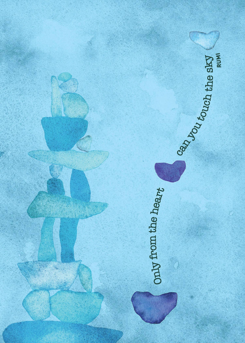 CAIRN GREETING CARD - BALANCE & STRENGTH-zoom-