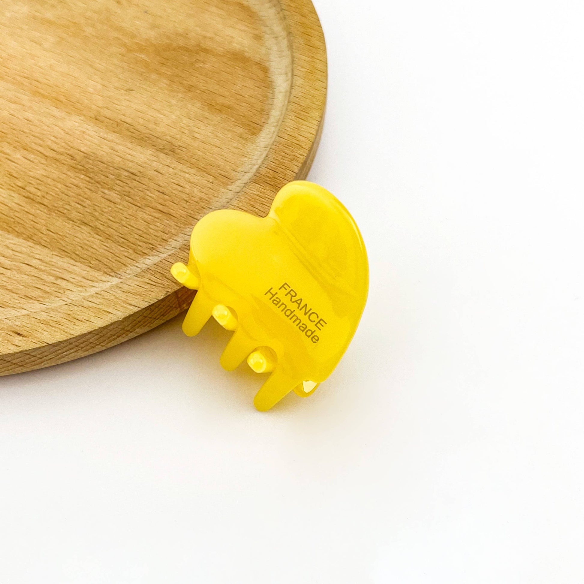 Acetate Mini Heart Hair Clip-5