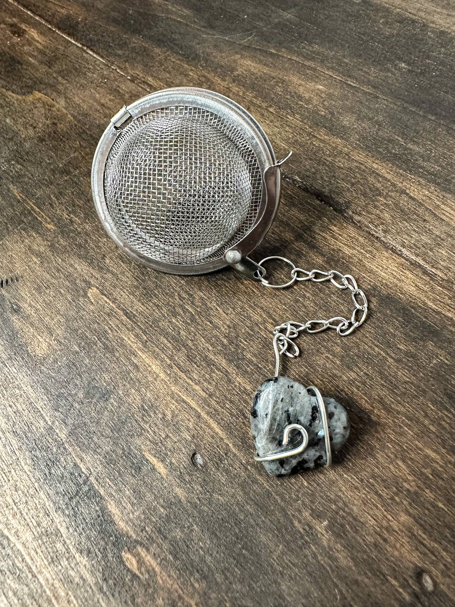 Tea Ball Infuser with Crystal-5