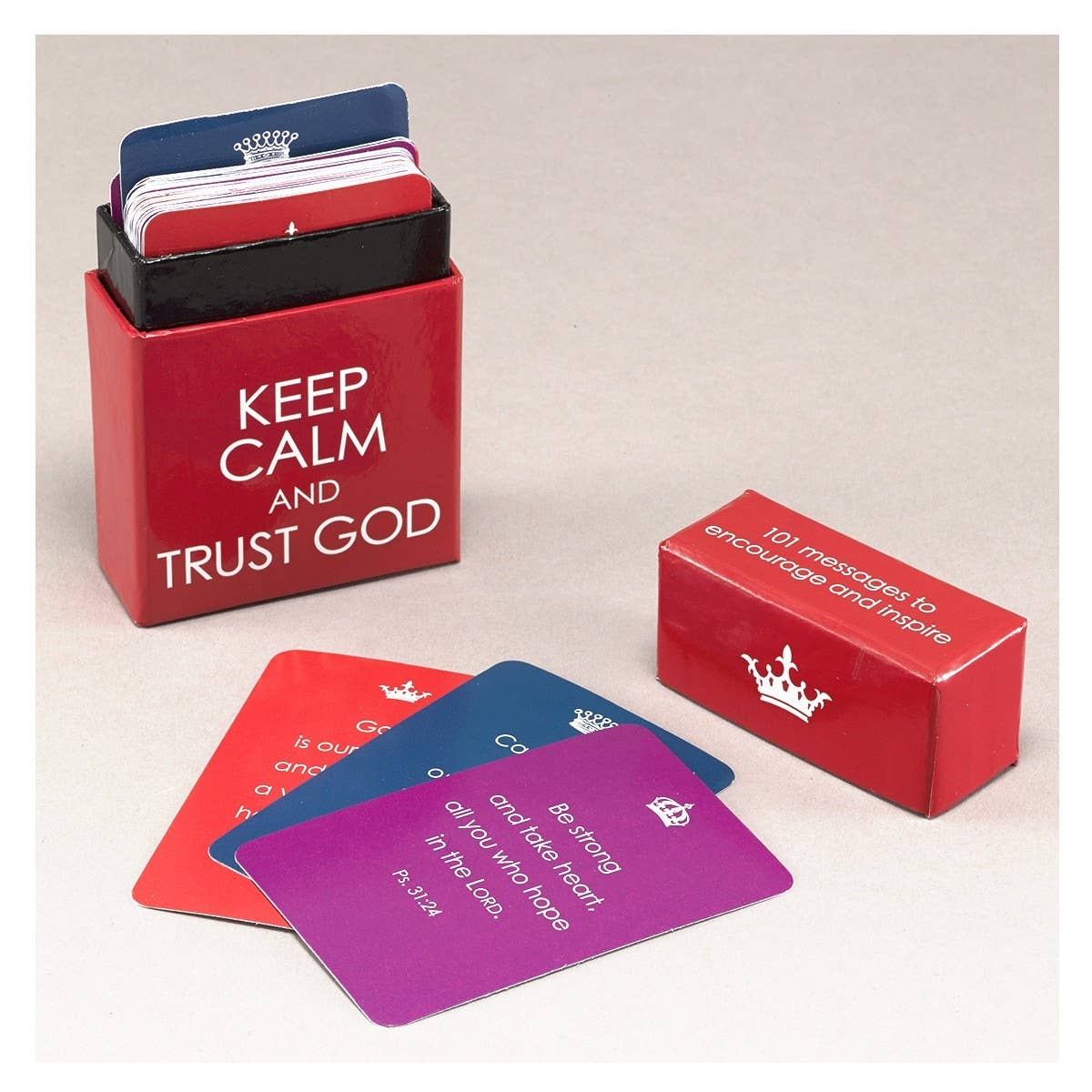 Box of Blessings Keep Calm & Trust God-2