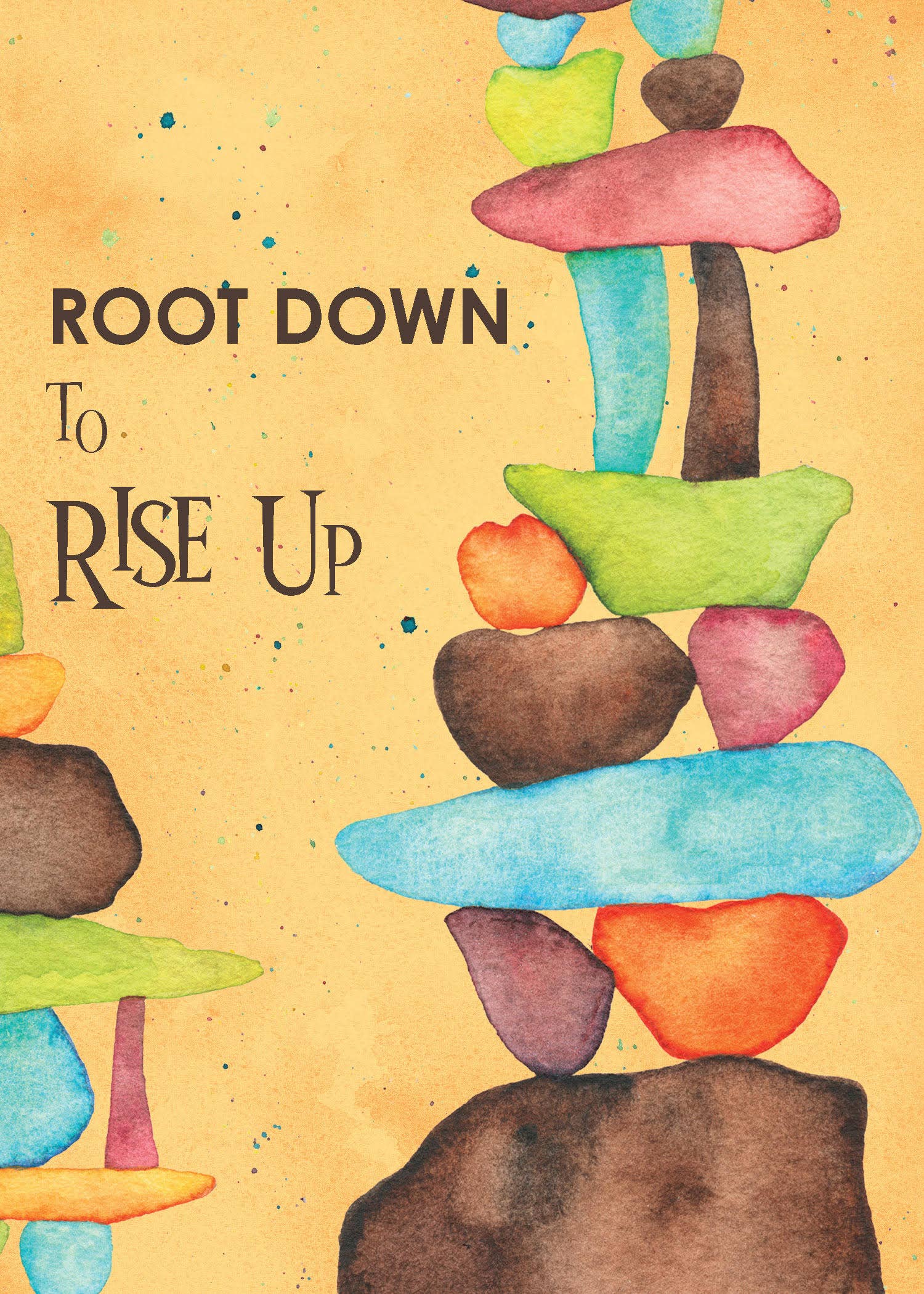 CAIRN GREETING CARD - ROOT DOWN TO RISE UP-zoom-3