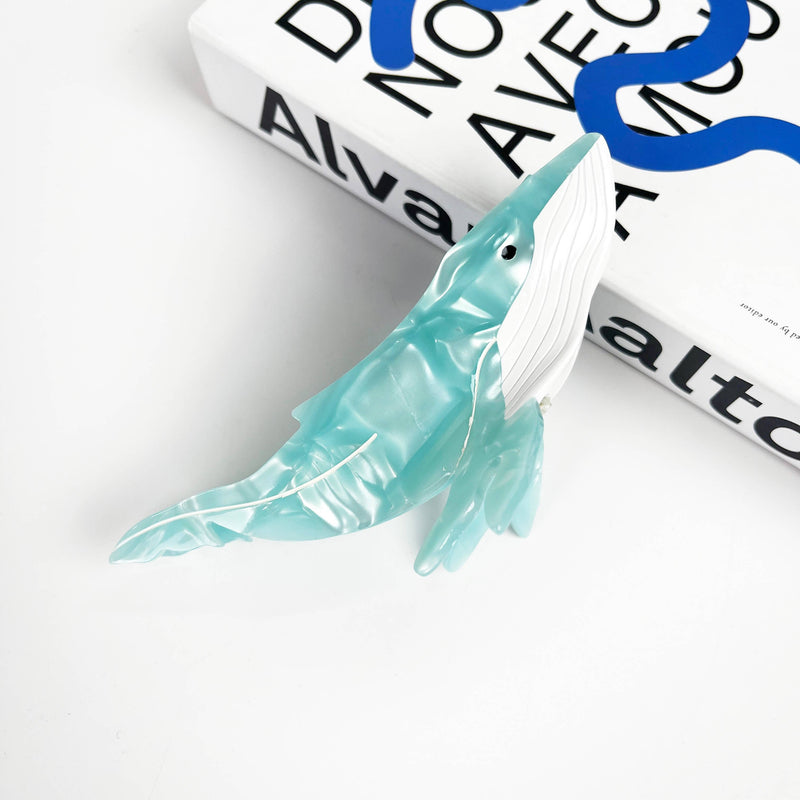 Green Whale Claw Clip-zoom-