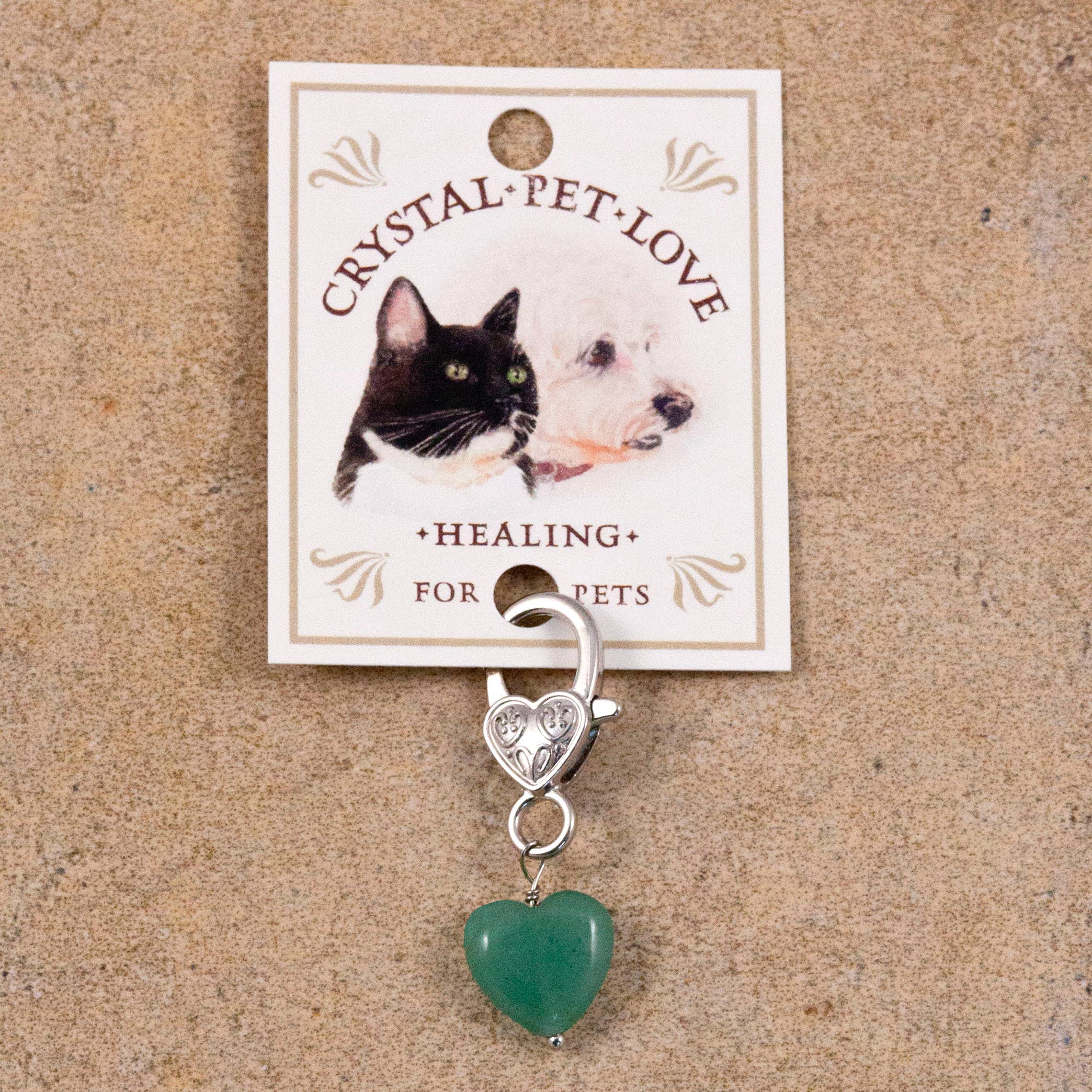 Healing Green Aventurine Pet Pendant for Crystal Support-zoom-5