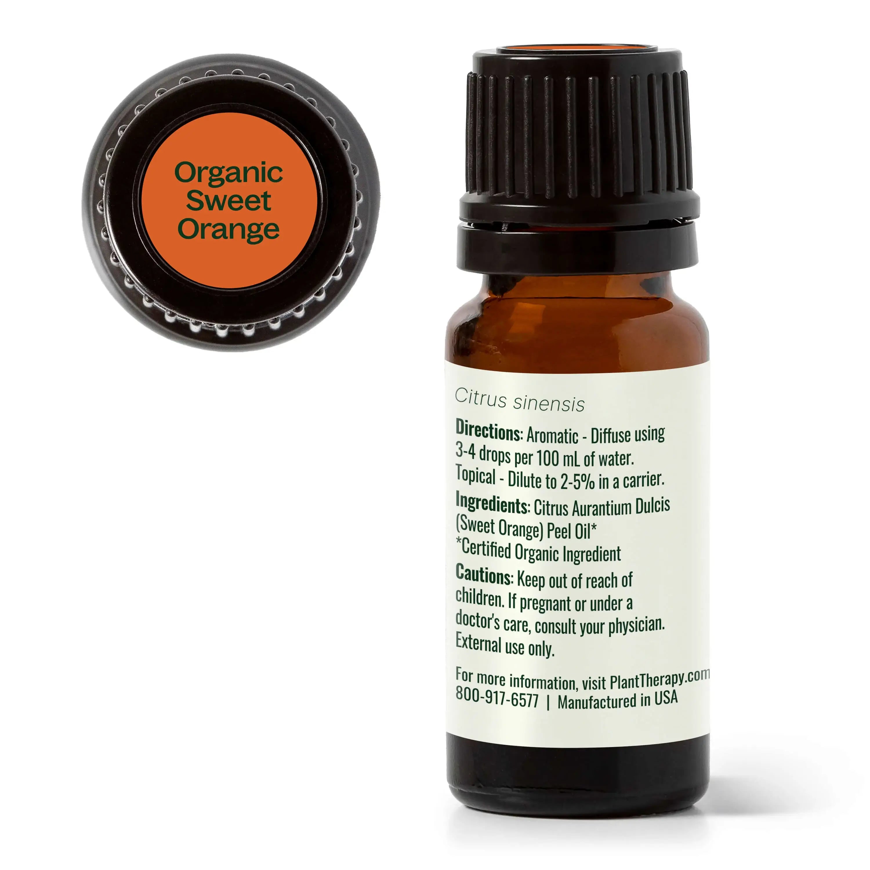 ORGANIC SWEET ORANGE ESSENTIAL OIL - USDA CERTIFIED-zoom-5