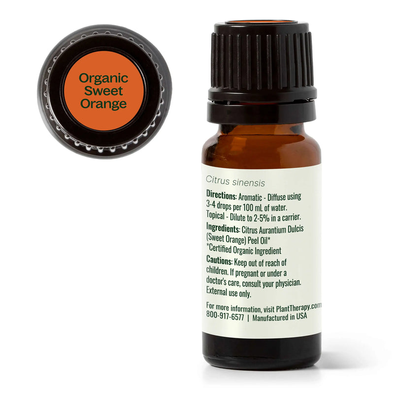 ORGANIC SWEET ORANGE ESSENTIAL OIL - USDA CERTIFIED-zoom-