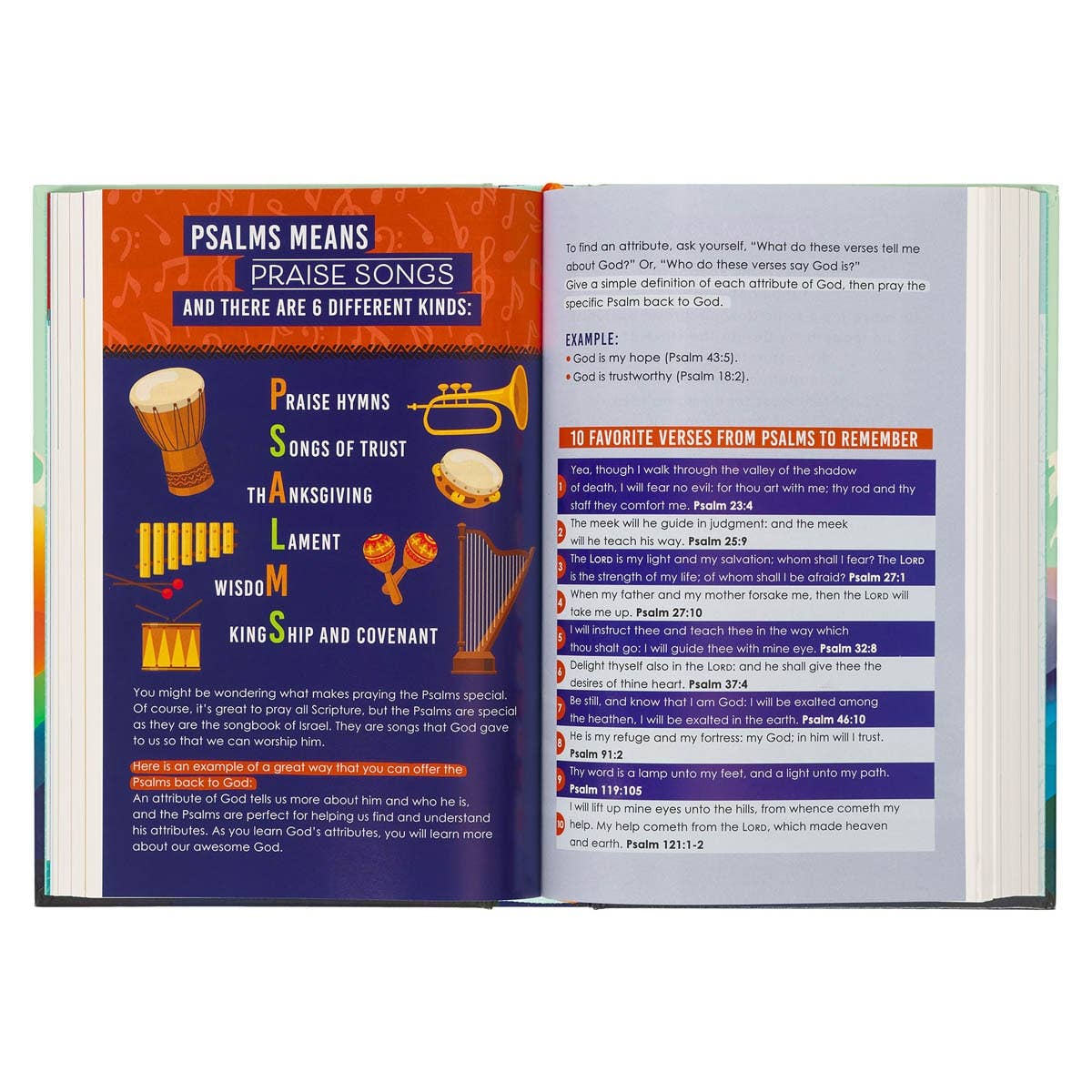 COLORFUL KID'S KING JAMES VERSION BIBLE (HARDCOVER)-zoom-9