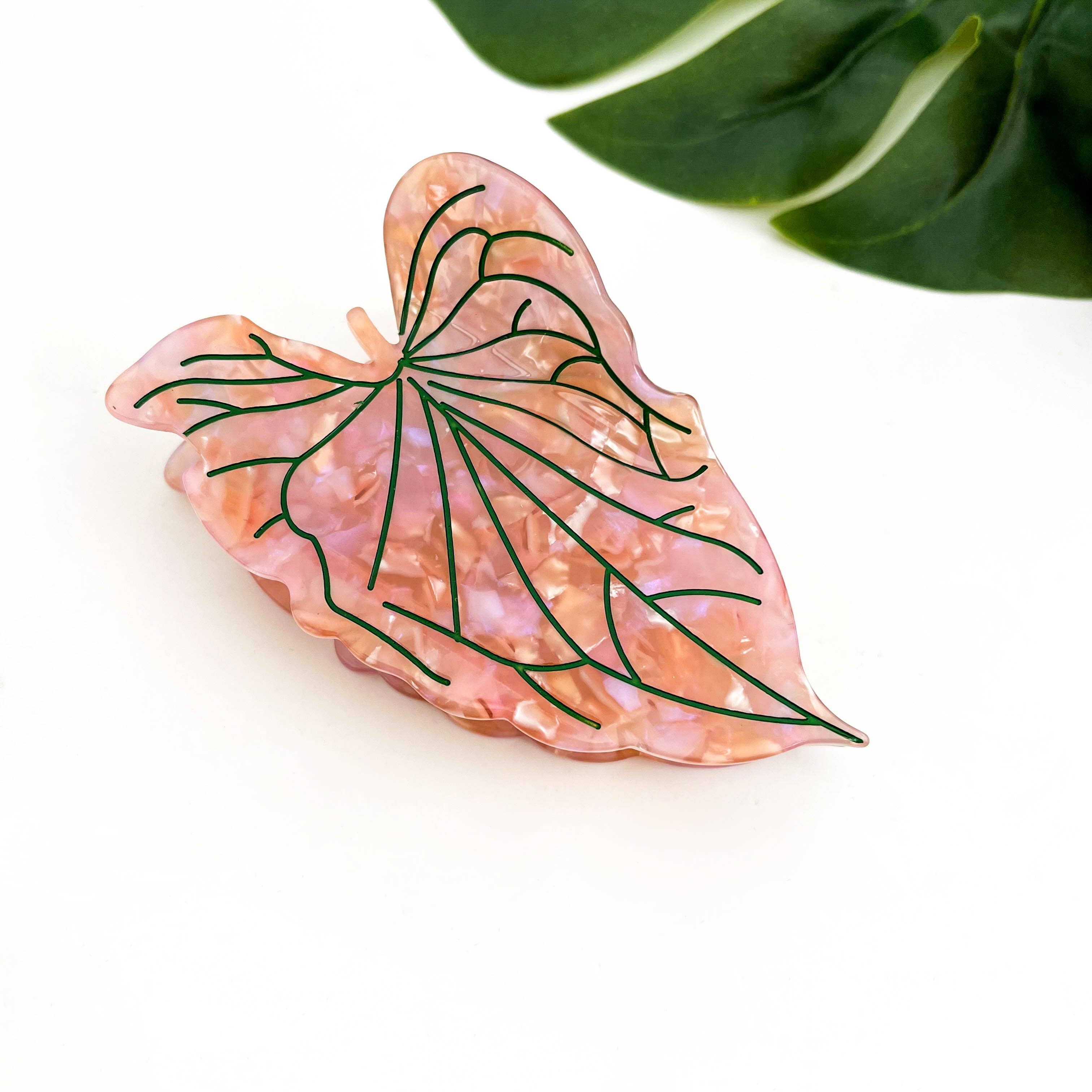 Lotus Leaf Hair Claw Clip-zoom-3