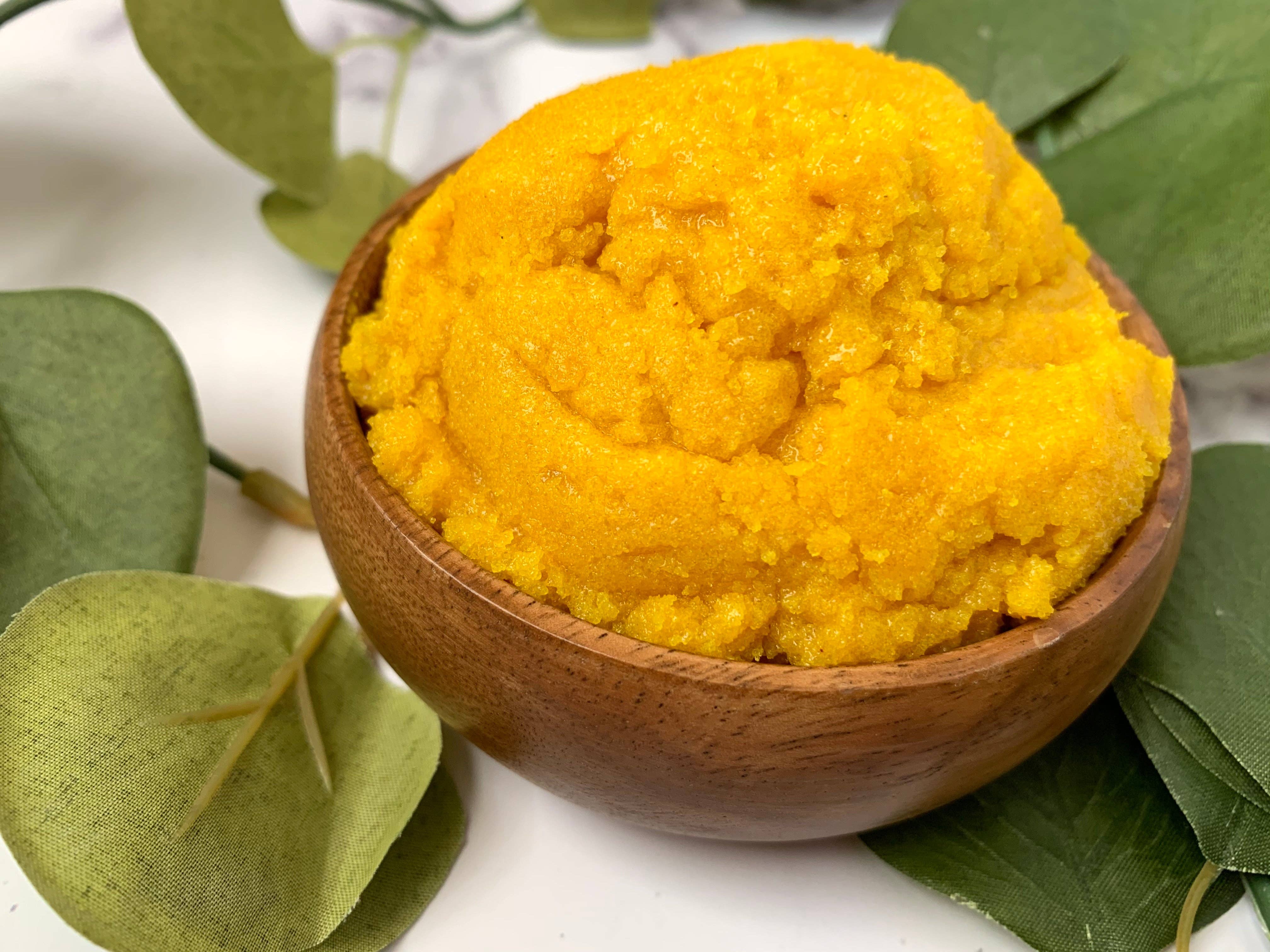 TURMERIC & MANUKA HONEY BRIGHTENING BODY SCRUB-zoom-1