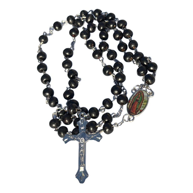 Rosary - Our Lady of Guadalupe Wooden 20”-zoom-