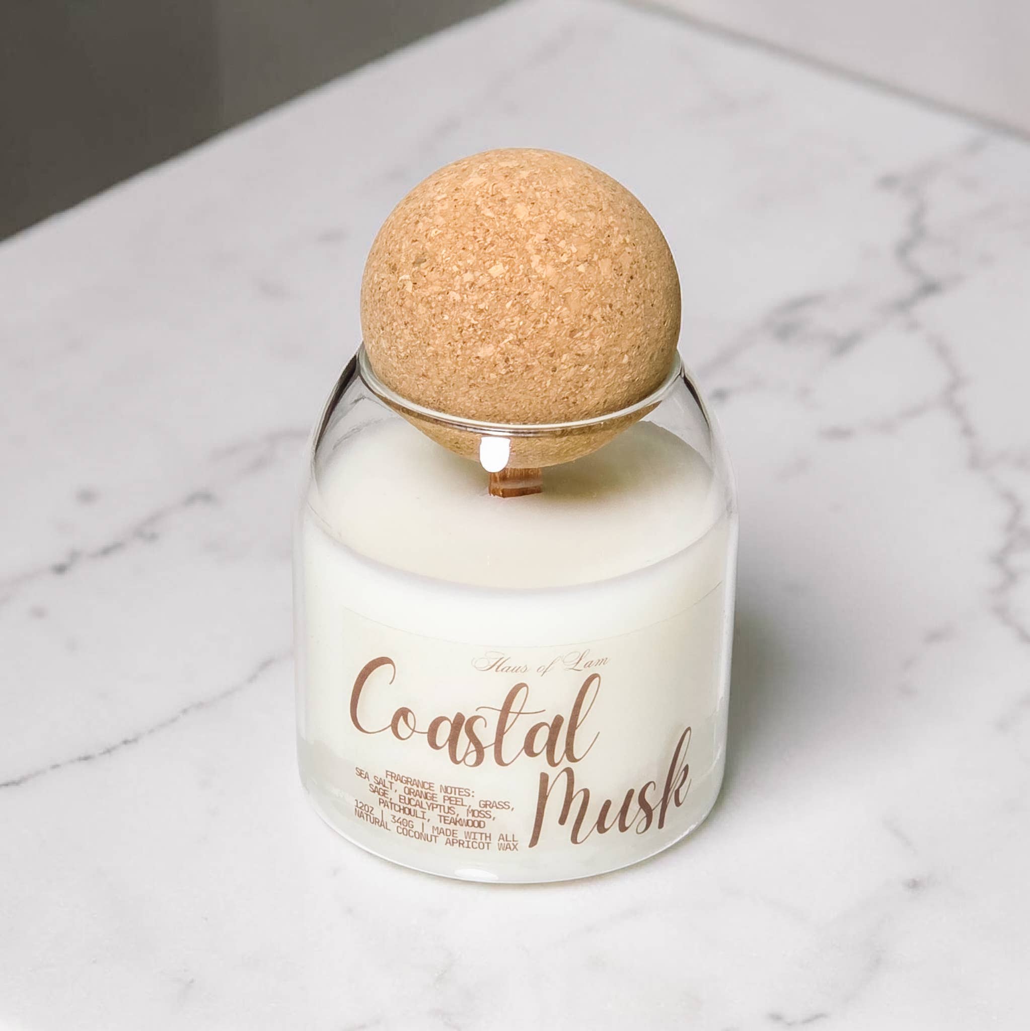 Coastal Musk Scented Candle-zoom-1
