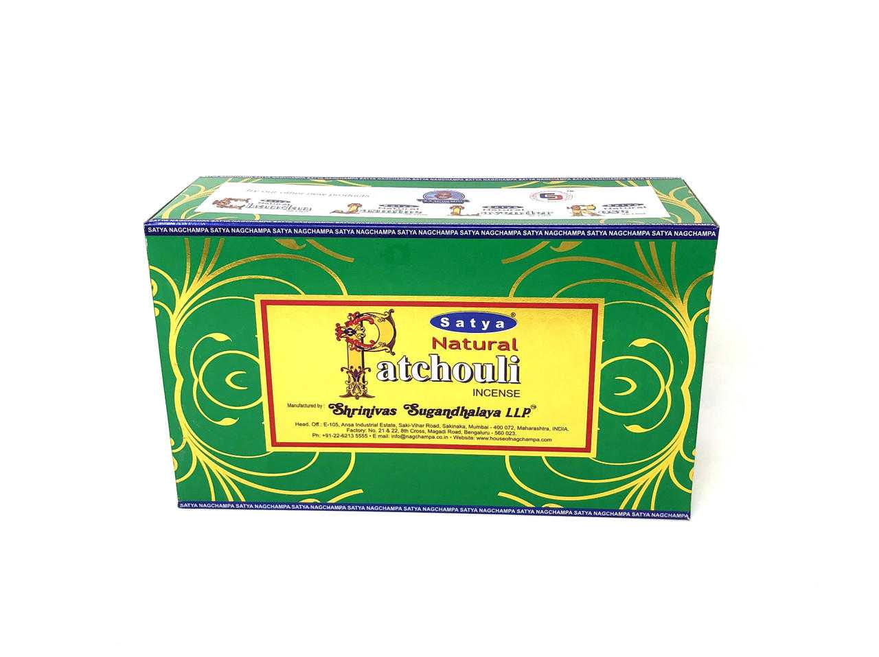 Satya natural patchouli 15 grams.-zoom-1