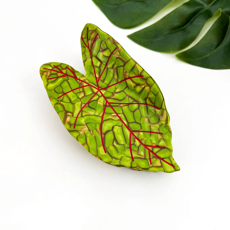 Lotus Leaf Hair Claw Clip-zoom-