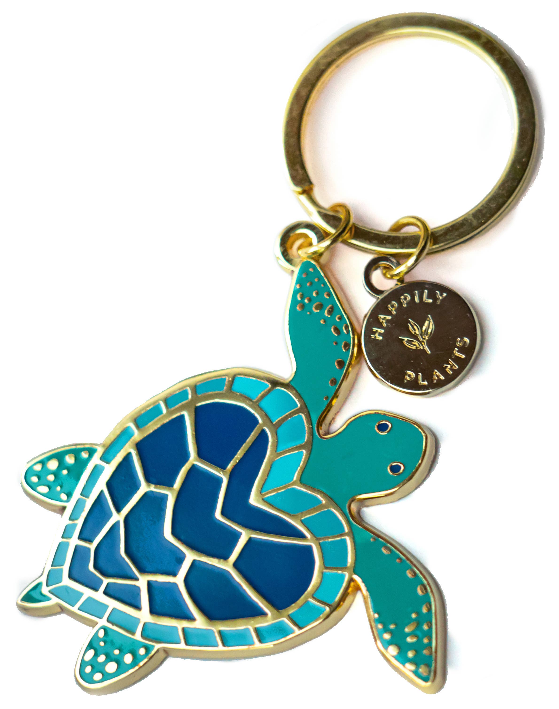 Sea Turtle Keychain & Bag Charm, Coastal Beach Ocean Gifts-zoom-7