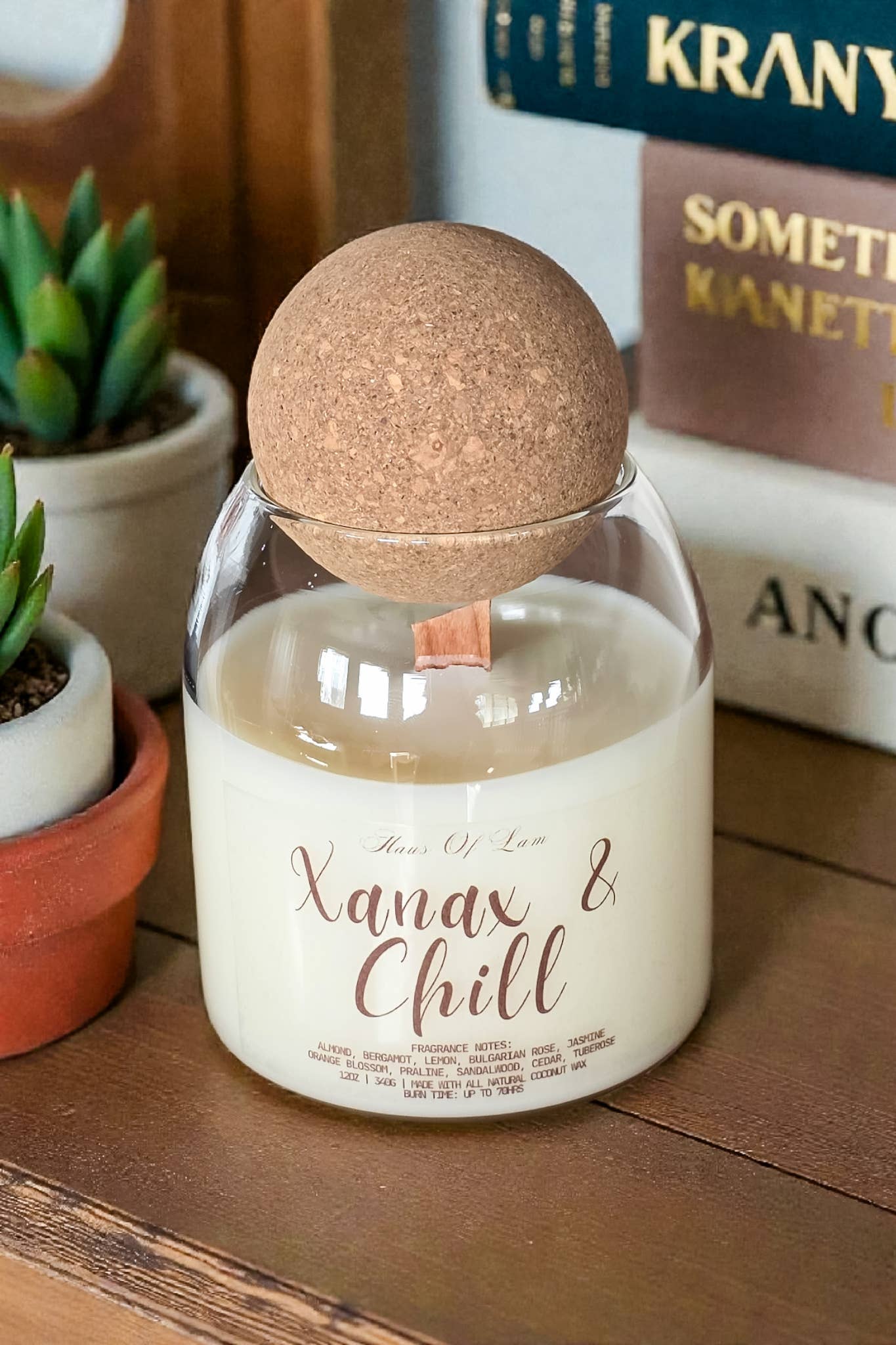 Xanax & Chill Scented Candle-1