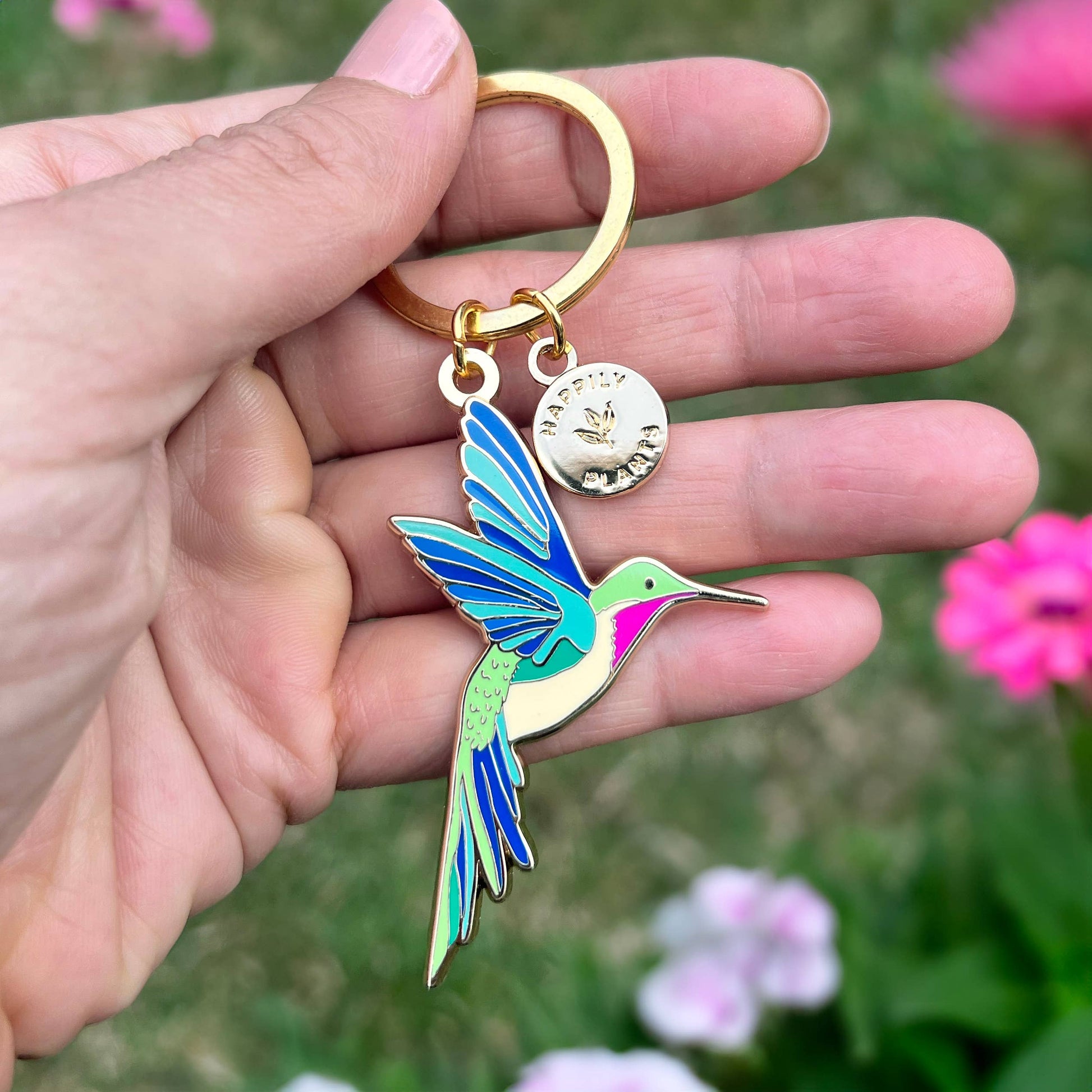 Hummingbird Keychain & Bag Charm cute animal gifts cash wrap-2