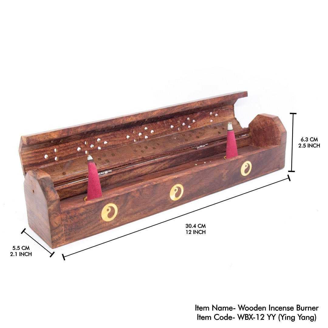 Wooden Coffin Box (Yin Yang)-2