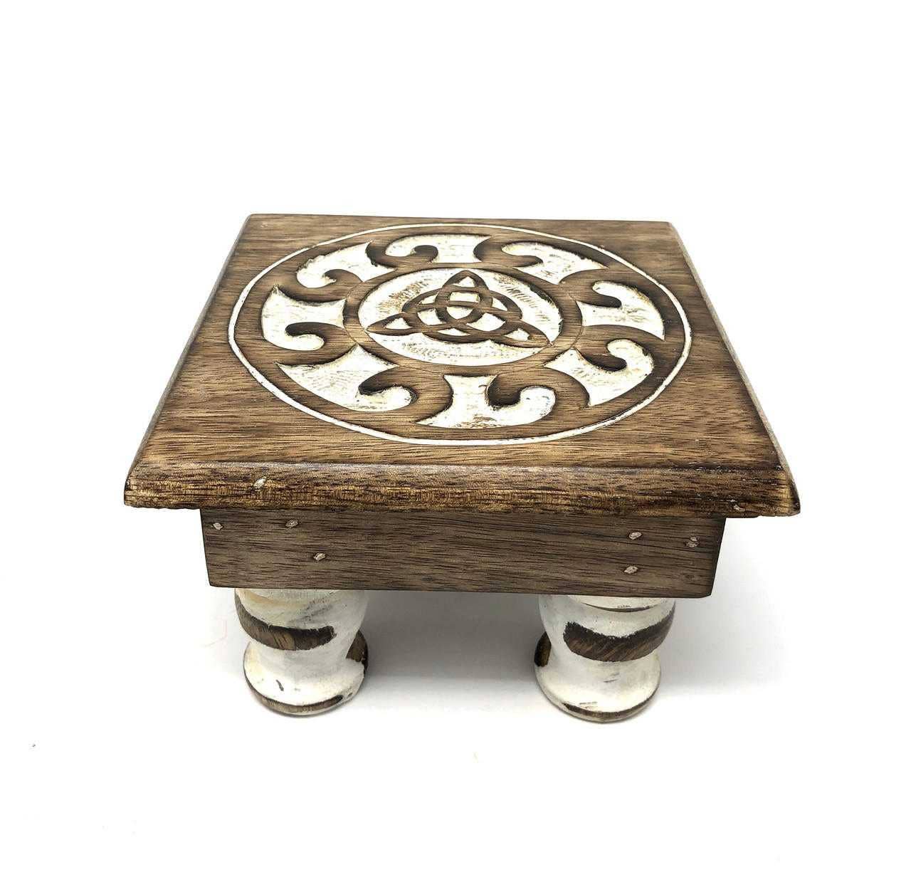 Wooden Altar table Triquetra 6''x 4''-zoom-4