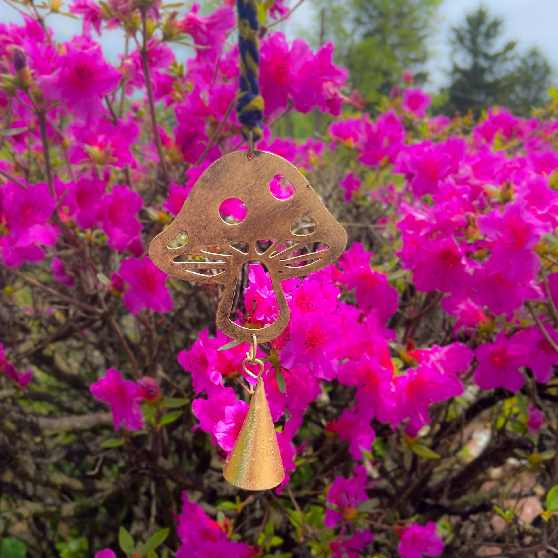 Mini Mushroom Wind Chime-4