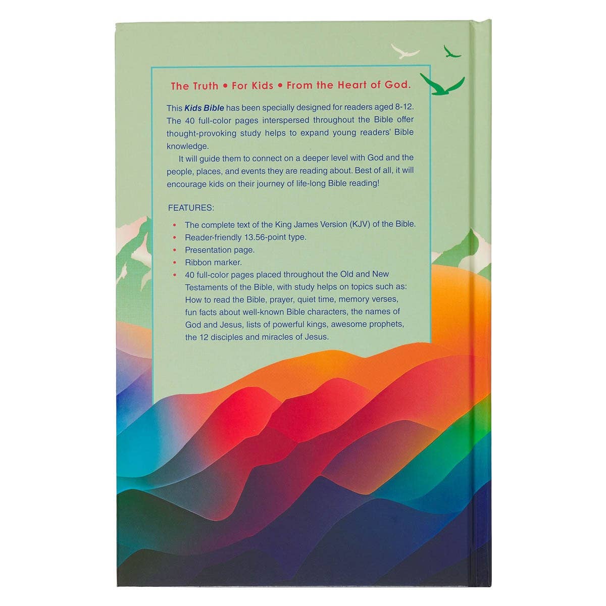 COLORFUL KID'S KING JAMES VERSION BIBLE (HARDCOVER)