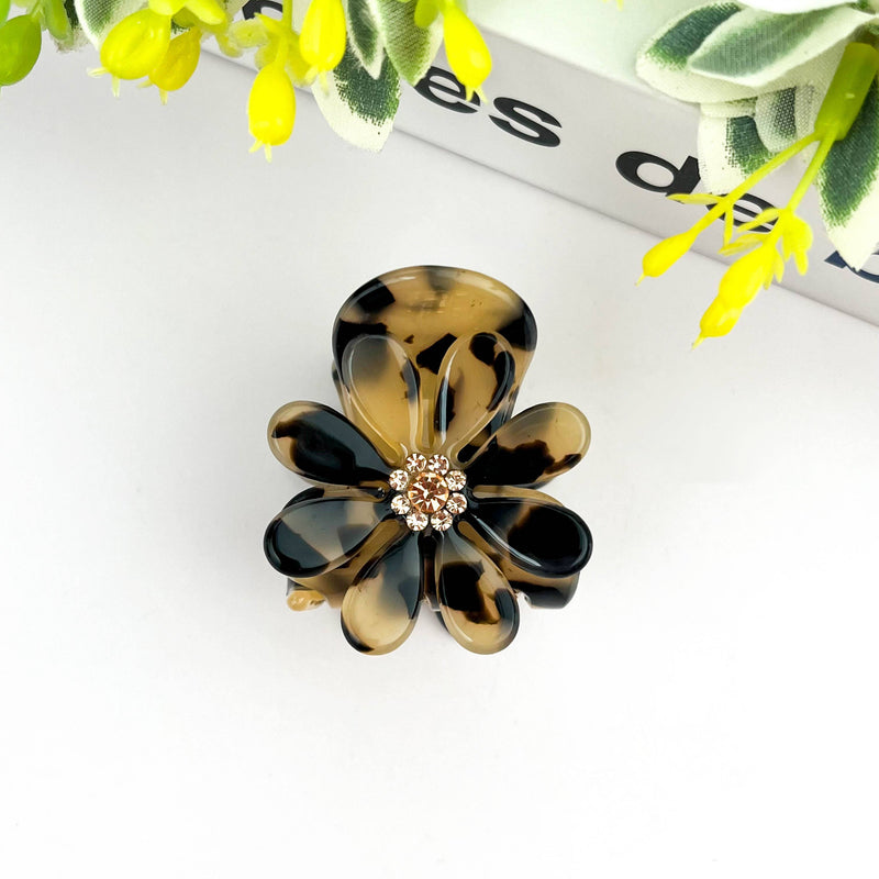 Daisy Diamond-studded Claw Clip-zoom-
