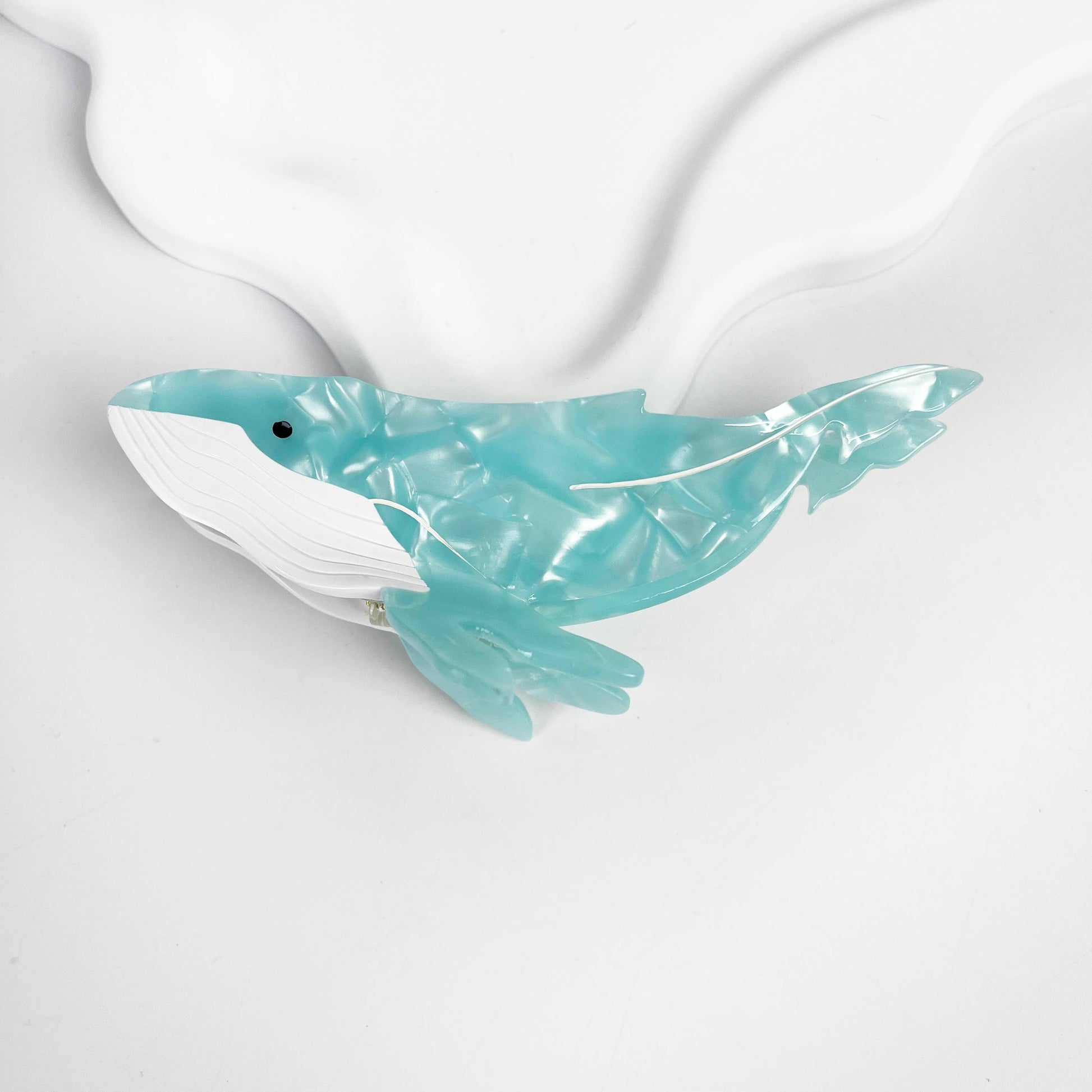 Green Whale Claw Clip-3