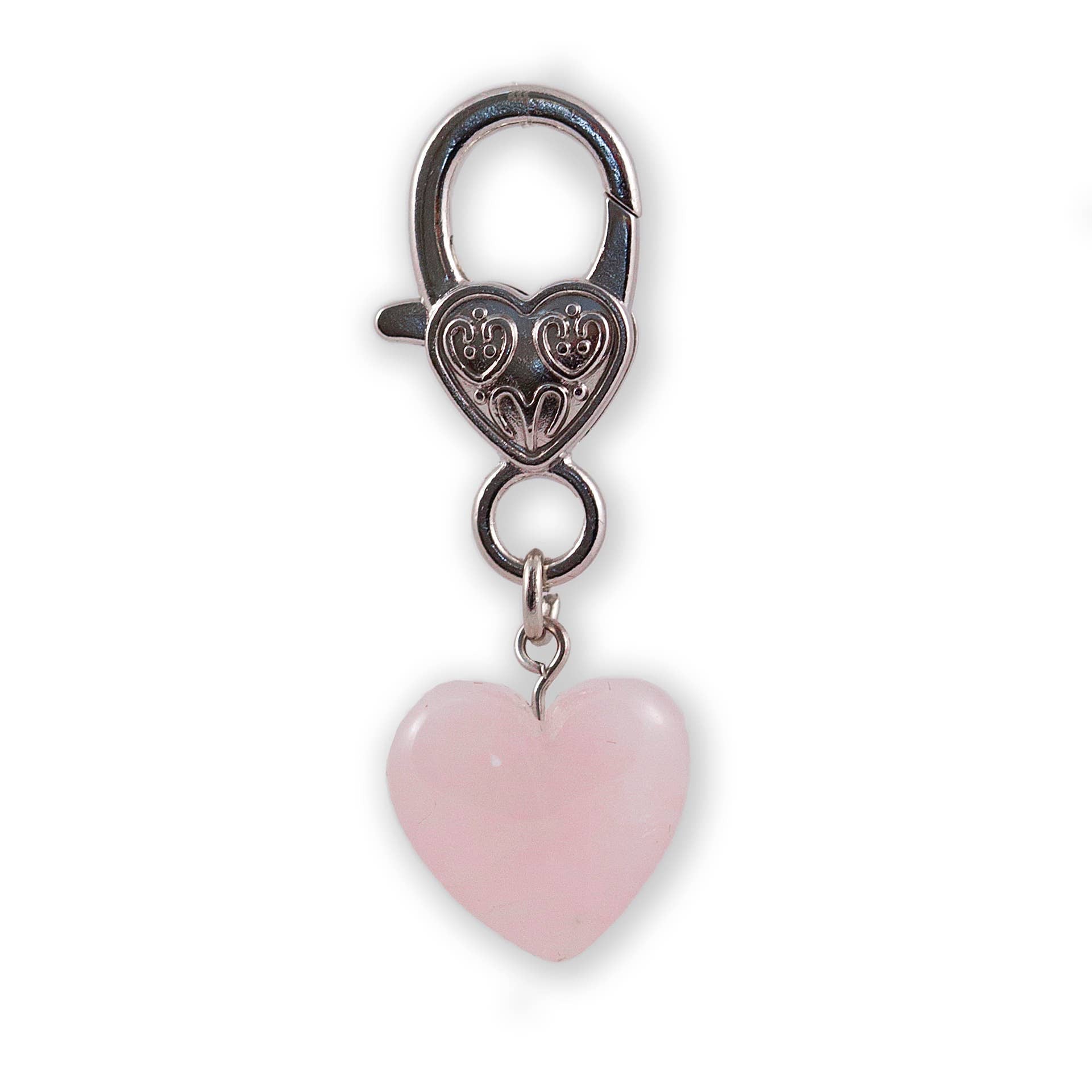 Harmony — Rose Quartz Crystal Pet Pendant-1