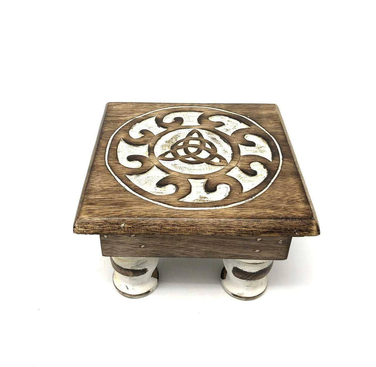 Wooden Altar table Triquetra 6''x 4''