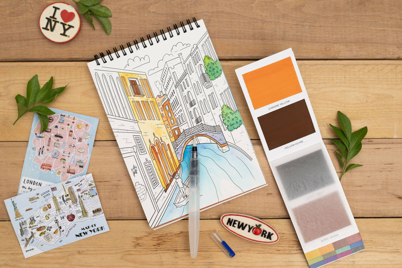 Around the World - Coloring Book-zoom-