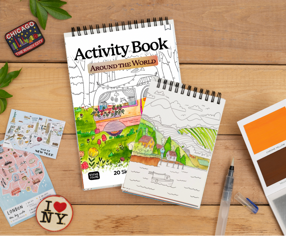 Around the World - Coloring Book-5