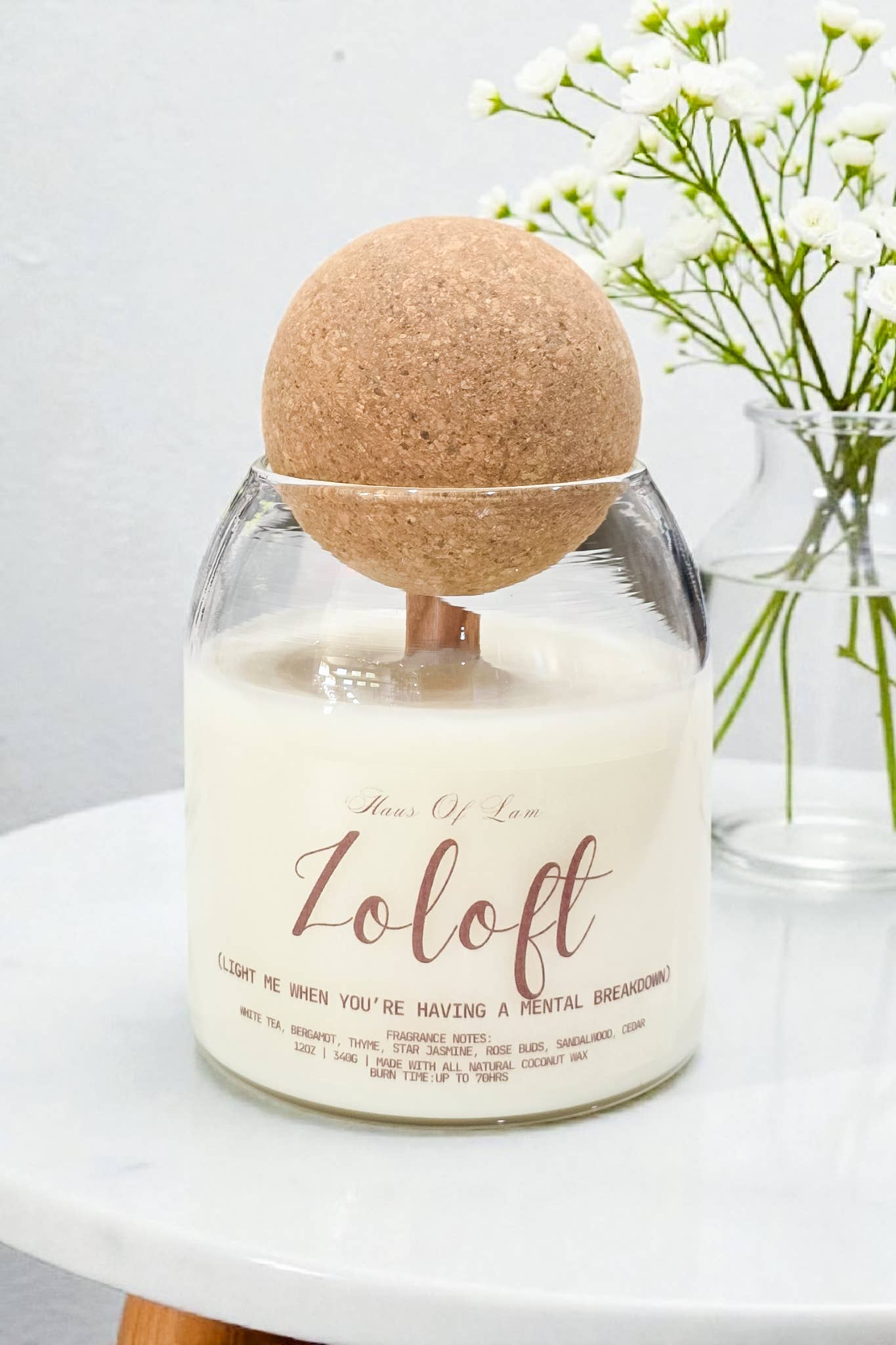 Zoloft Scented Candle-1