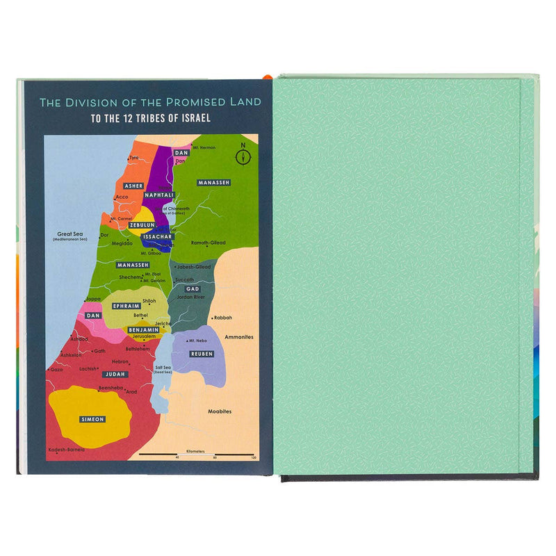 COLORFUL KID'S KING JAMES VERSION BIBLE (HARDCOVER)-zoom-