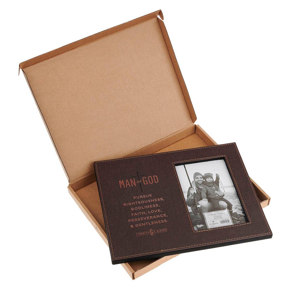 Photo Frame Brown Man of God 1 Tim. 6:11-2