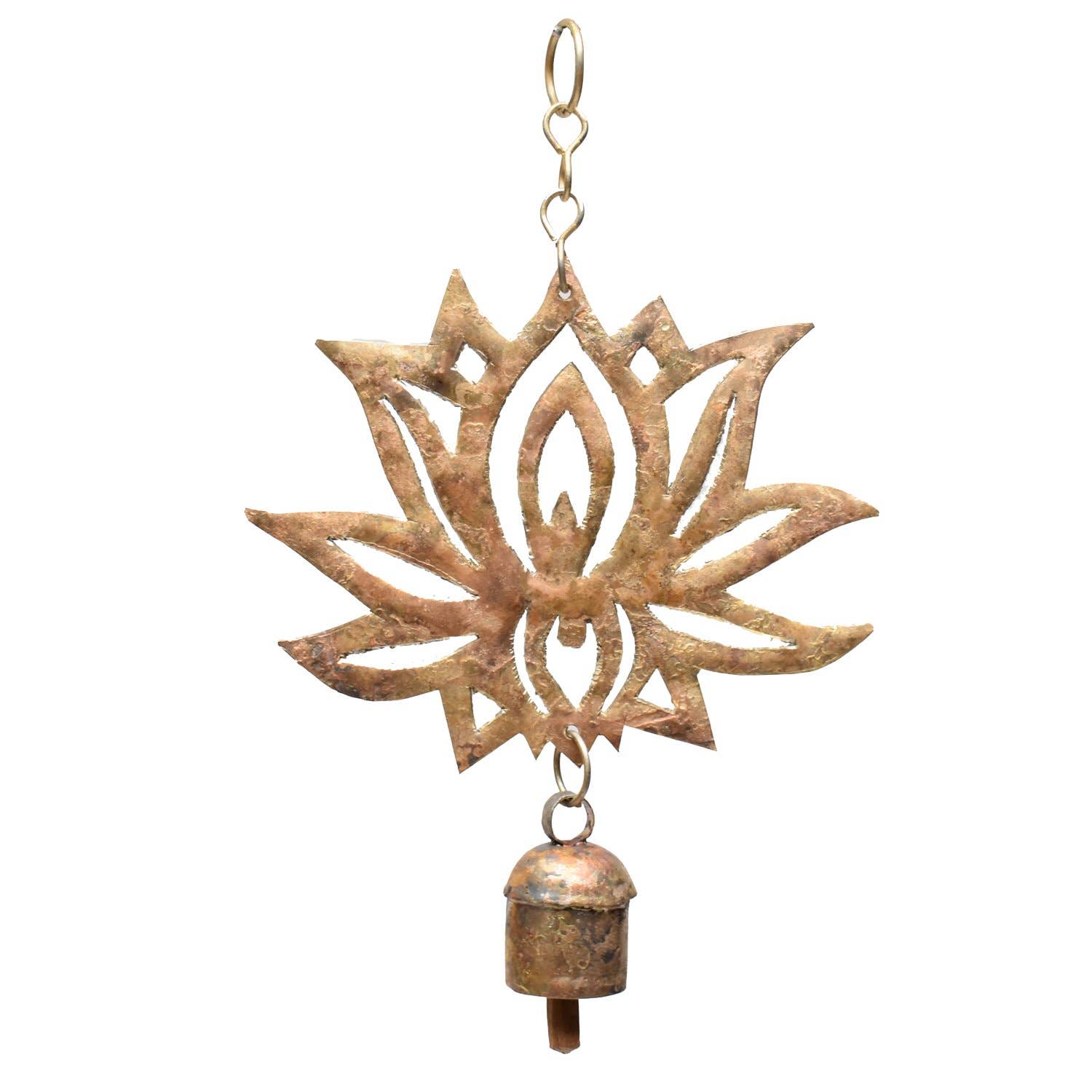 Hand Cut Lotus Chime-1