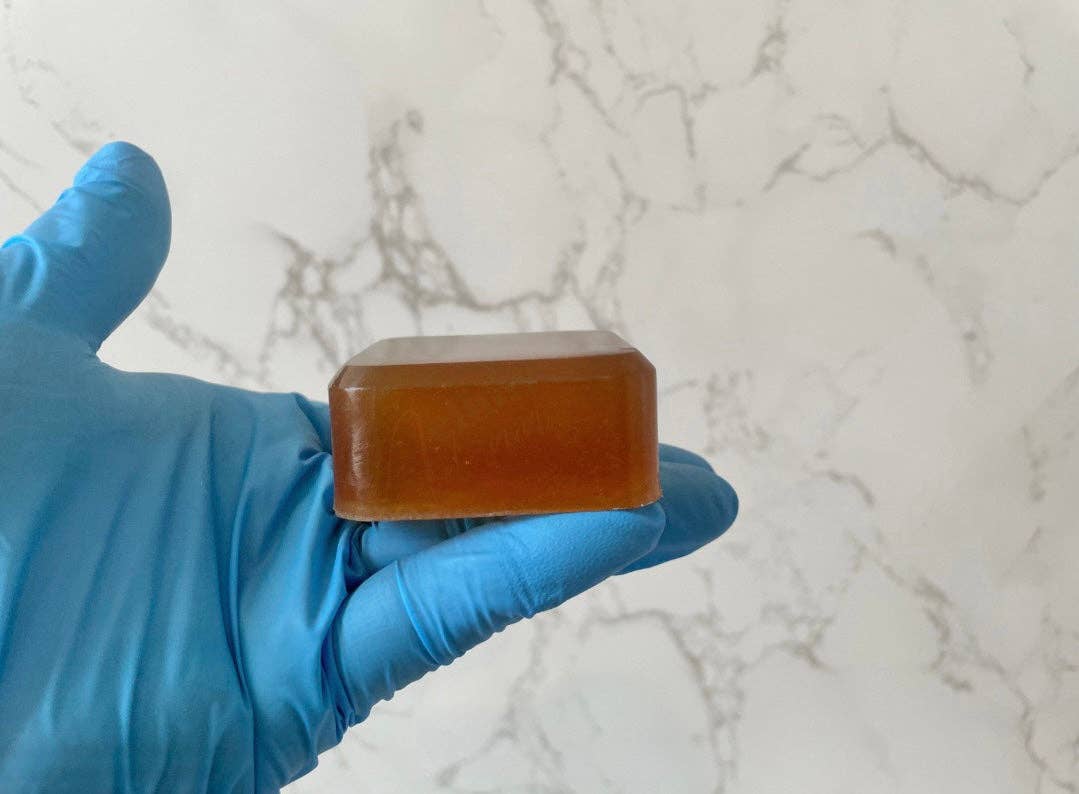 AYURVEDIC HERBAL SHAMPOO BAR - MANUKA HONEY & TURMERIC-zoom-2