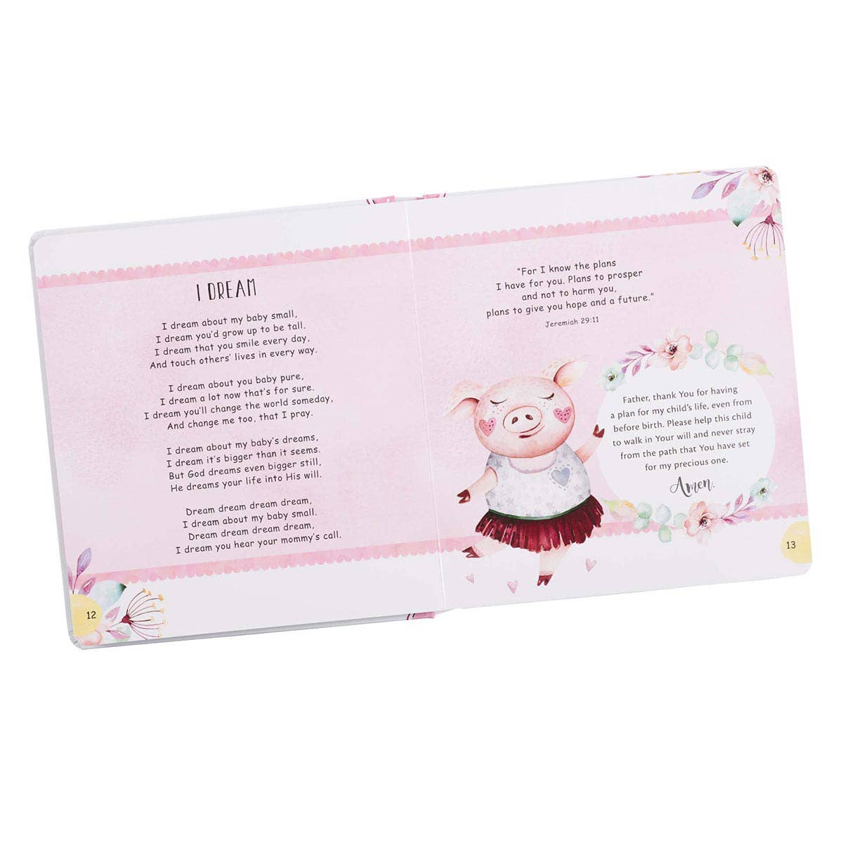 My LullaBible for Girls Padded Hardcover Board Book Kid Book-zoom-3