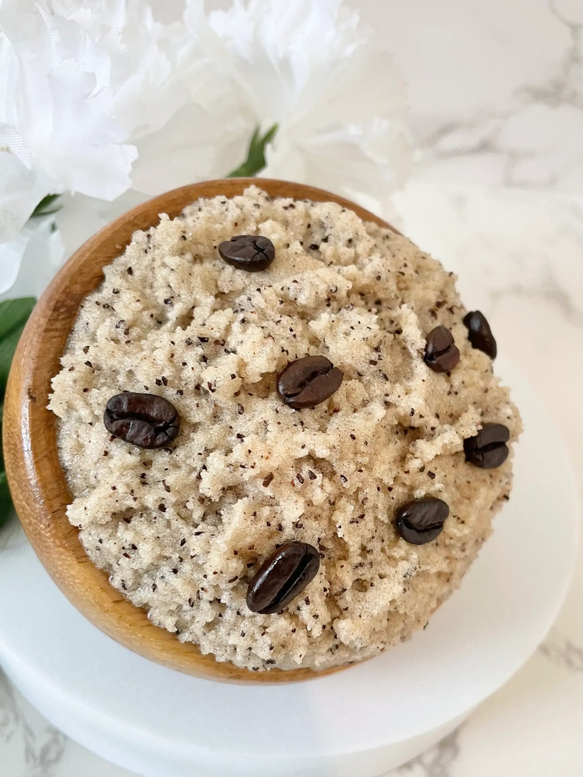 COFFEE & MANUKA HONEY SUGAR SCRUB -4 oz jar-1