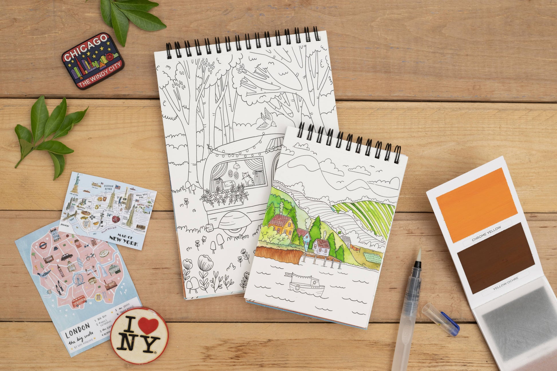 Around the World - Coloring Book-3