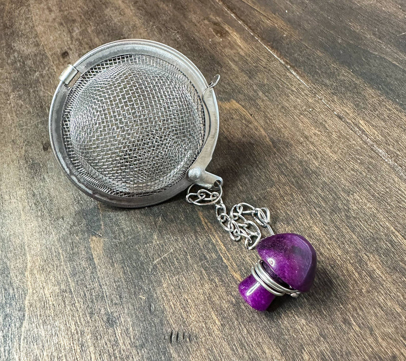 Tea Ball Infuser with Crystal-zoom-