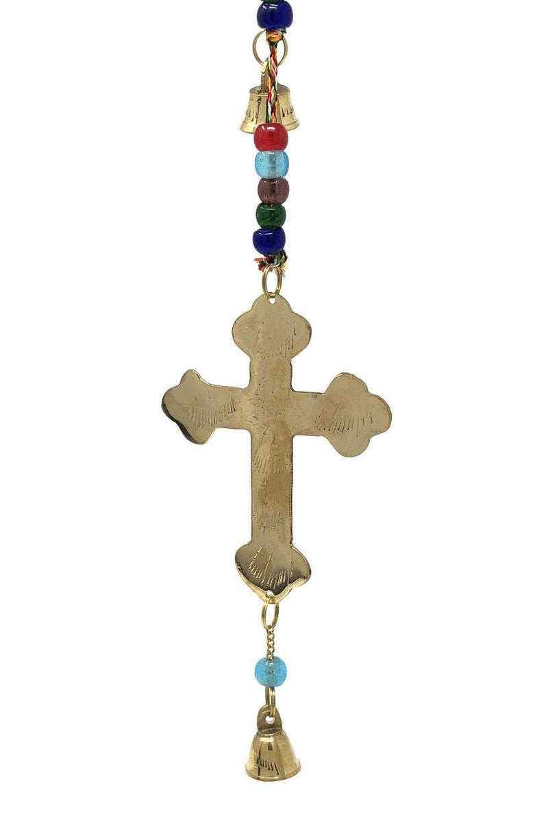Brass Wind Chime String with Cross-zoom-