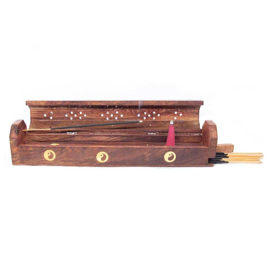 Wooden Coffin Box (Yin Yang)-zoom-3