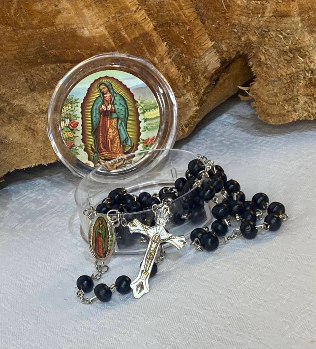 Rosary - Our Lady of Guadalupe Wooden 20”-zoom-5