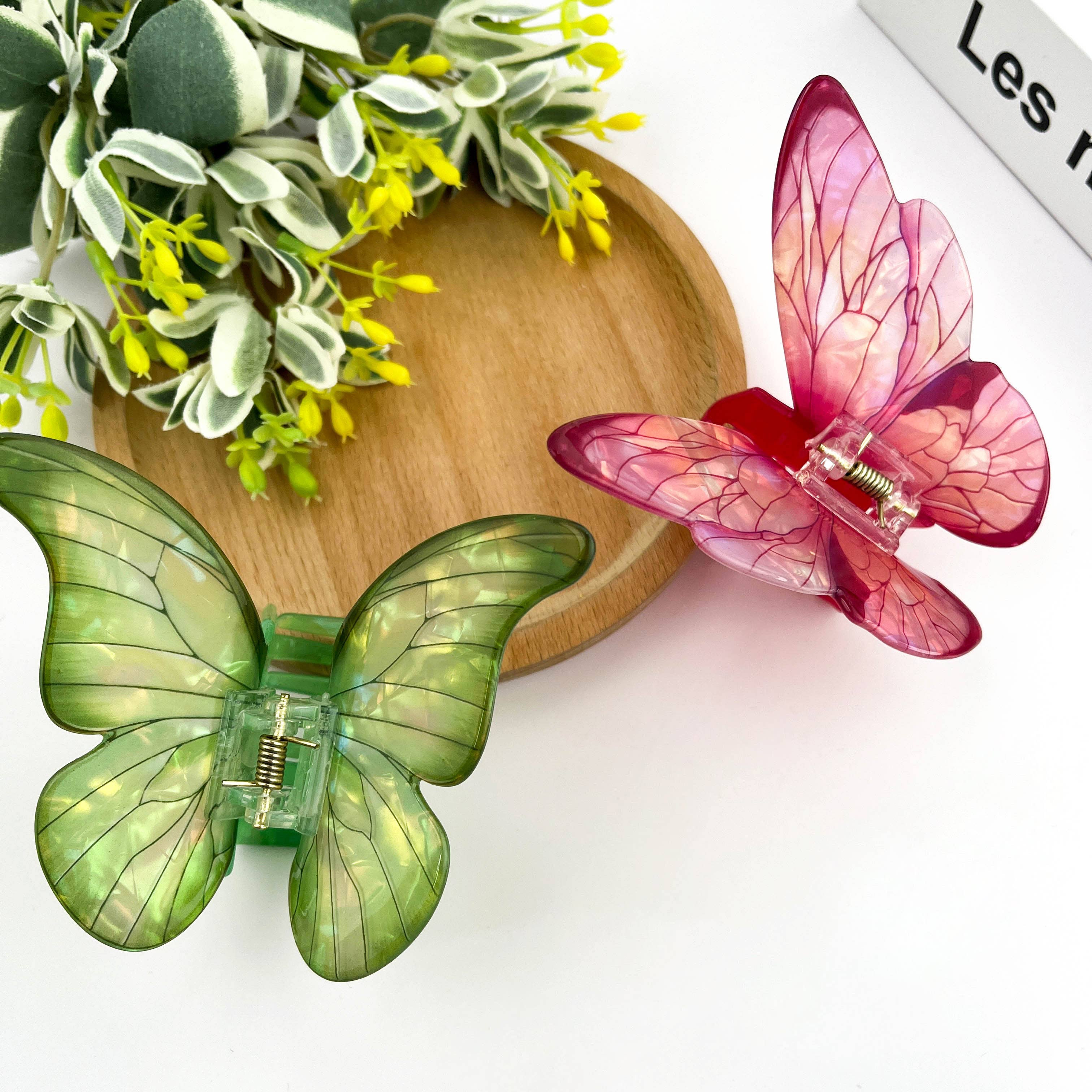 Simulation Butterfly Hair Claw Clip, Spring Hair Clip-zoom-1