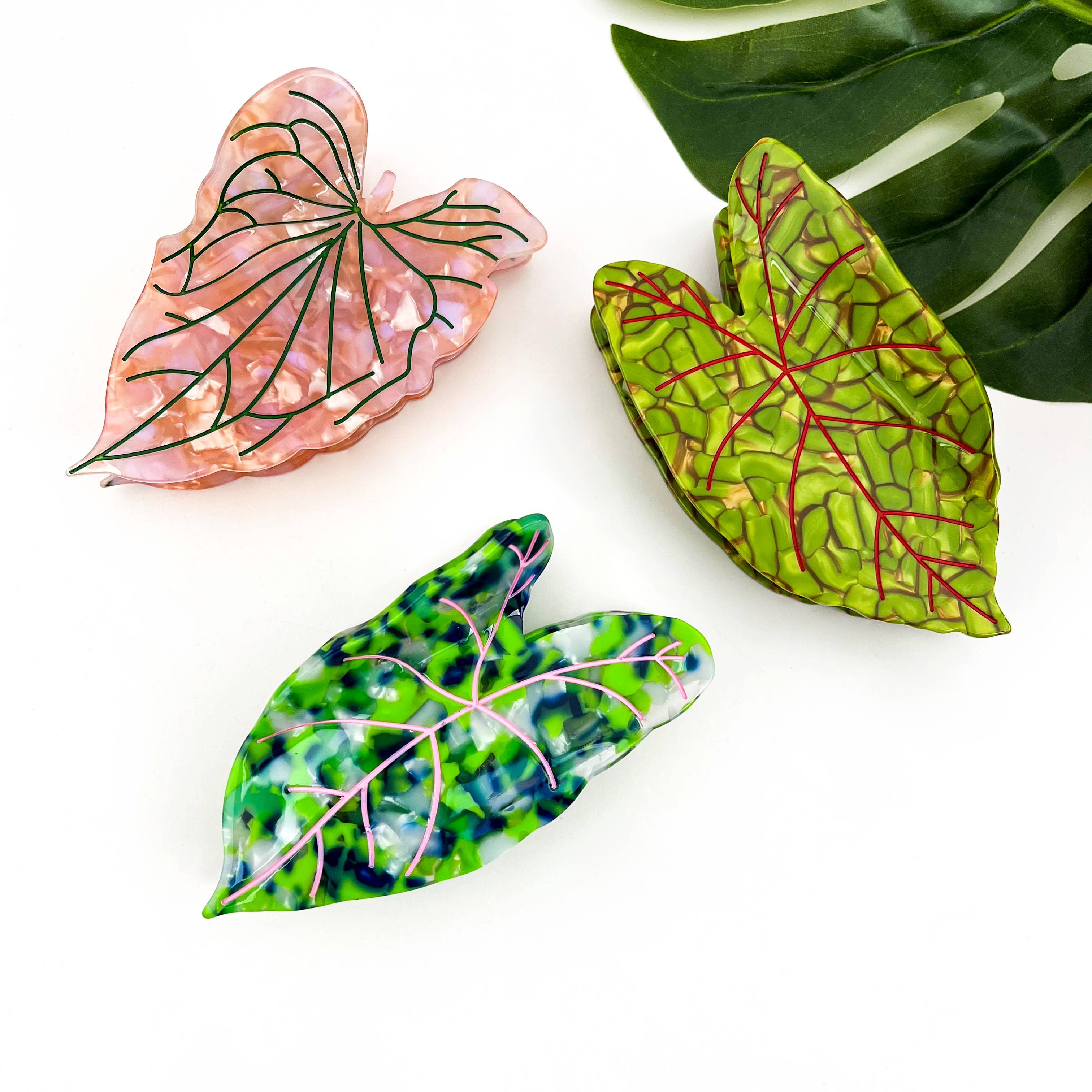 Lotus Leaf Hair Claw Clip-zoom-1
