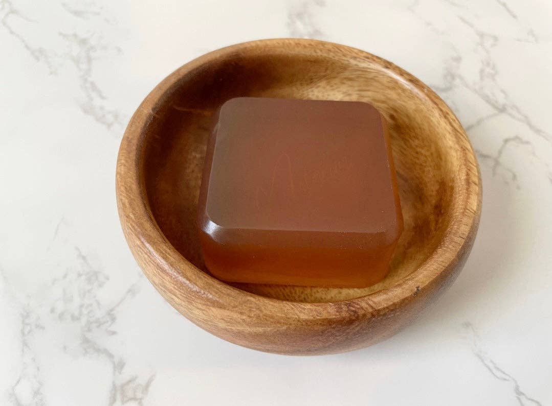 AYURVEDIC HERBAL SHAMPOO BAR - MANUKA HONEY & TURMERIC