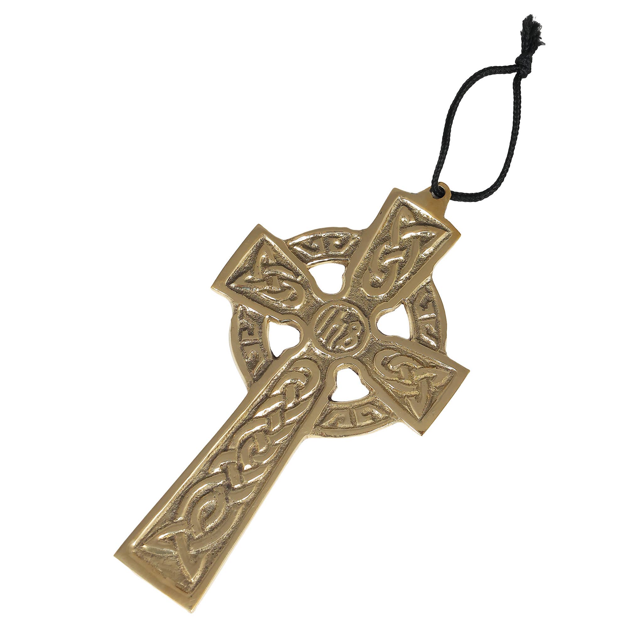 Brass Decorative Cross 5" (Celtic Cross)-zoom-1