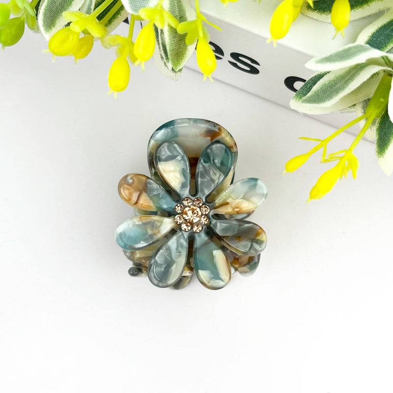 Daisy Diamond-studded Claw Clip-zoom-